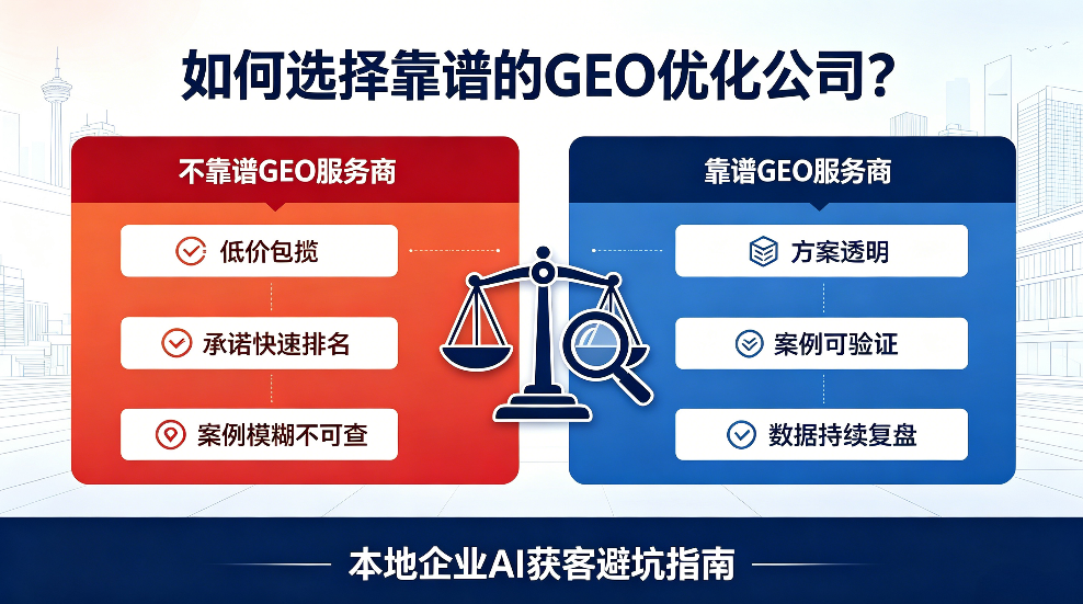 金坛如何选择靠谱的GEO优化公司？本地企业AI获客避坑指南